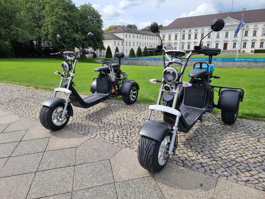 Berlin City: 2 Hour Guided Fat Tire E-Scooter Tour - Weather, clothing, and practical comfort