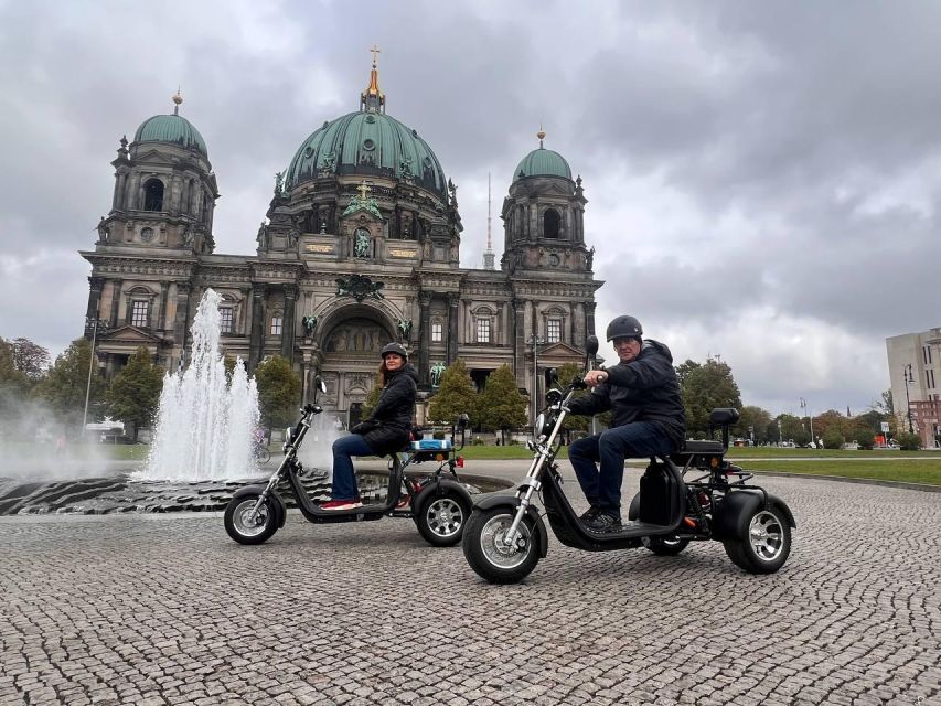 Berlin City: 2 Hour Guided Fat Tire E-Scooter Tour - The Holocaust Memorial asks for a slower moment
