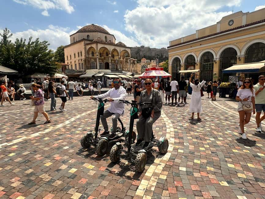 Best of Athens Electric ATV Scooter Tour - Areopagus and Pnyx: the strongest viewpoints