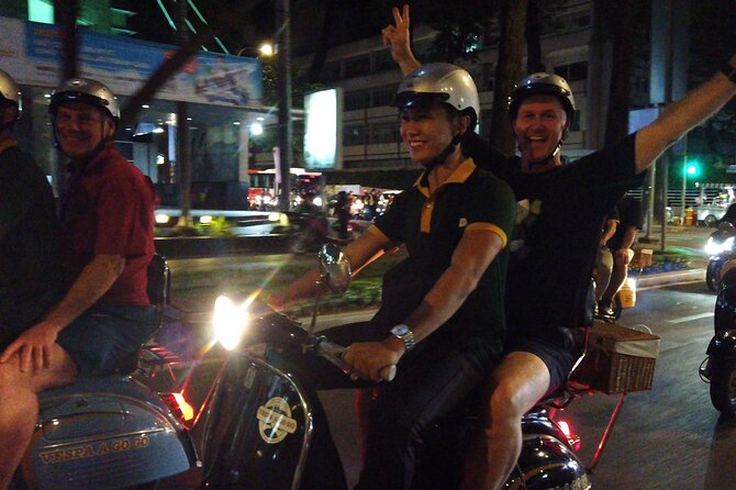Bia & Bites - Saigon Craft Beer on Vintage Vespa with Dinner - The Vespa ride is more than a transfer