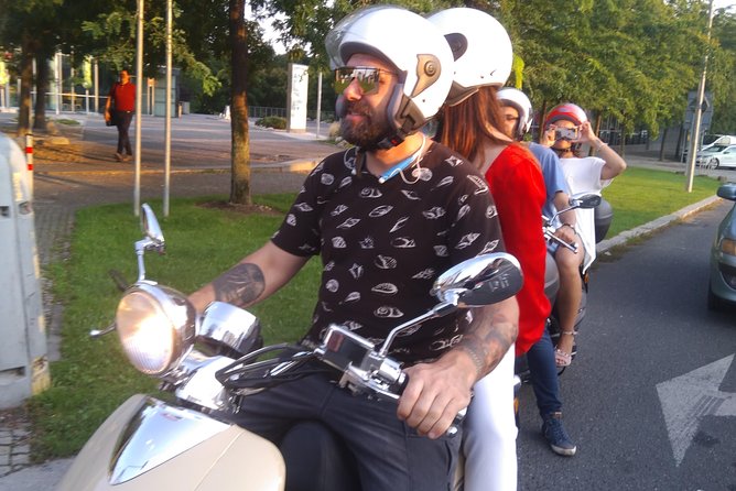 Big scooter tour of Prague, for two (audio guide) - Vysehrad gives the ride its best historic pause