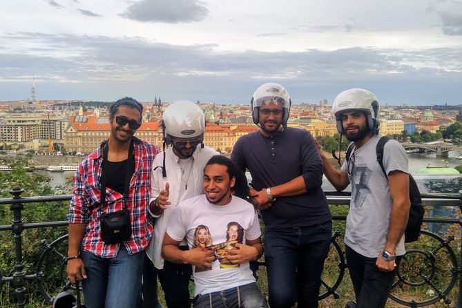 Big scooter tour of Prague, for two (audio guide) - Meeting Antonín Dvořák at Villa America