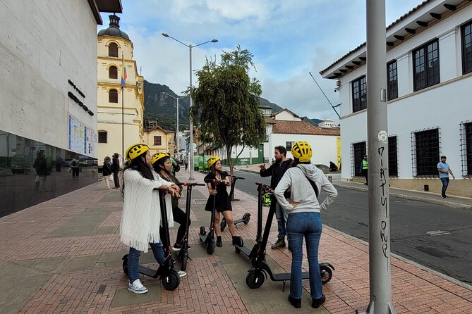 Bogota scooter tour - Santander, green space, and the city’s public face