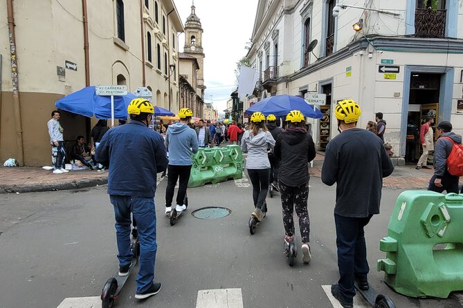 Bogota scooter tour - Chorro de Quevedo: Bogotá’s old-town opening scene