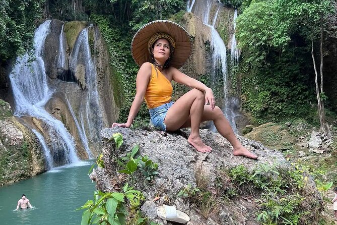 Bohol Full Day Waterfall & Countryside Scooter Tour - Tarsiers in a protected forest