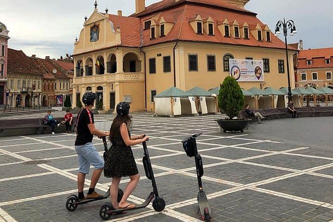 Brasov Old Town Guided Tour With Electric Scooters - Rope Street and Council Square