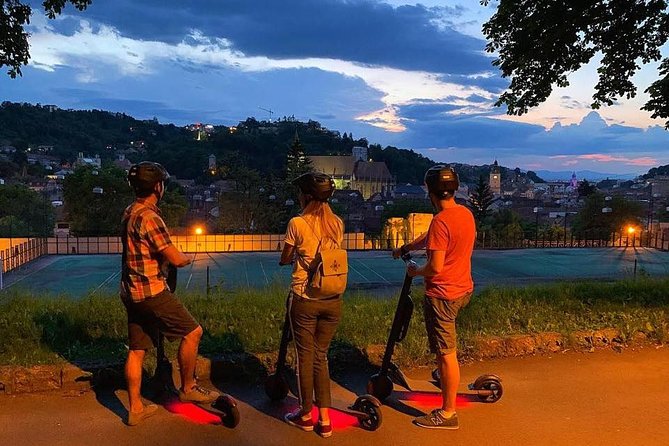 Brasov Old Town Guided Tour With Electric Scooters - Draper Bastion and the Tâmpa promenade
