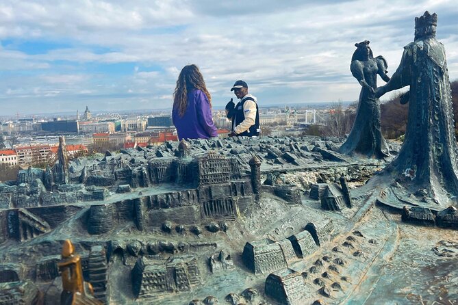 Budapest Citadel Tour on E-Scooter with The Best Panoramic Views - A quieter pause at the Garden of Philosophers