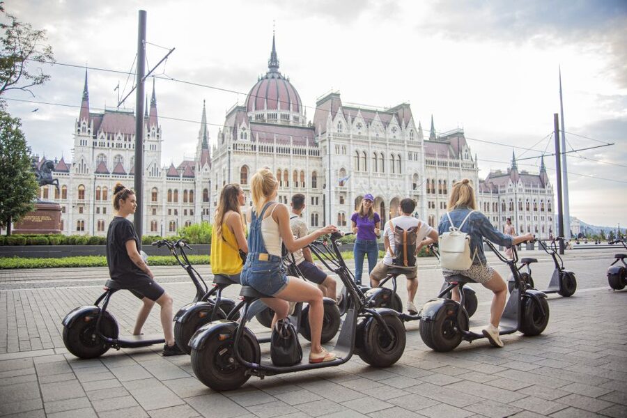 Budapest: Guided City Sights Tour by E-Scooter - Parliament and Liberty Square