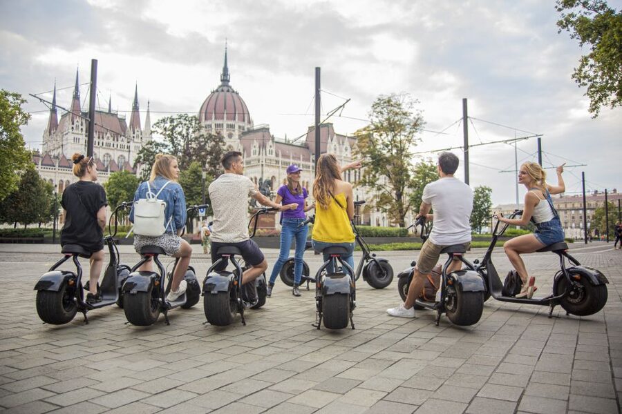 Budapest: Guided City Sights Tour by E-Scooter - Starting near Deák Ferenc tér