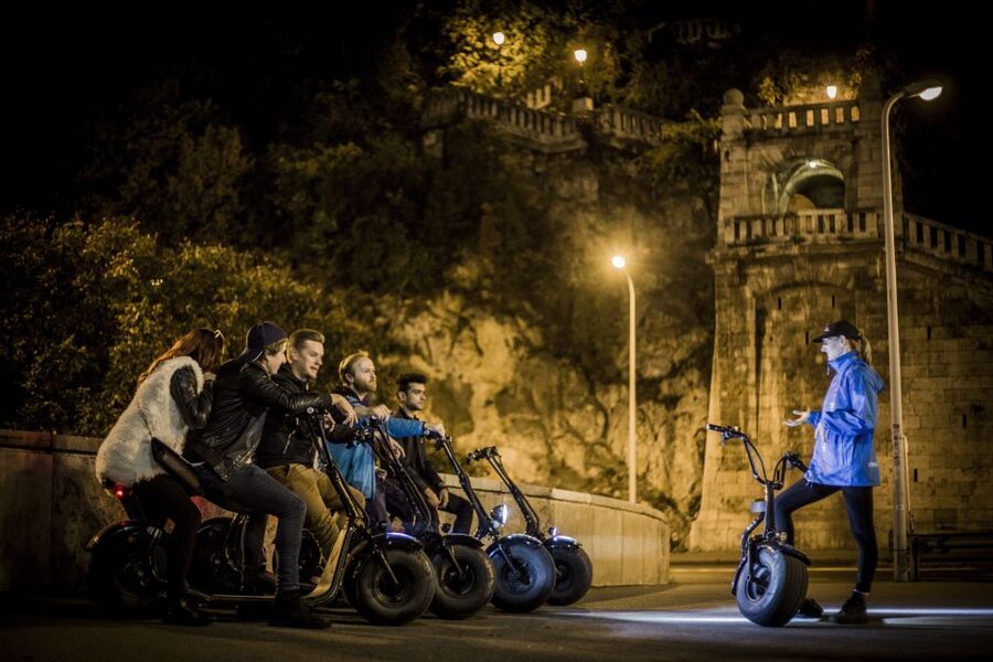 Budapest: Night Tour on MonsteRoller e-Scooter - Key points at a glance