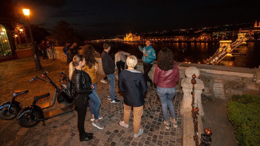 Budapest: Night Tour on MonsteRoller e-Scooter - Fisherman’s Bastion and Matthias Church