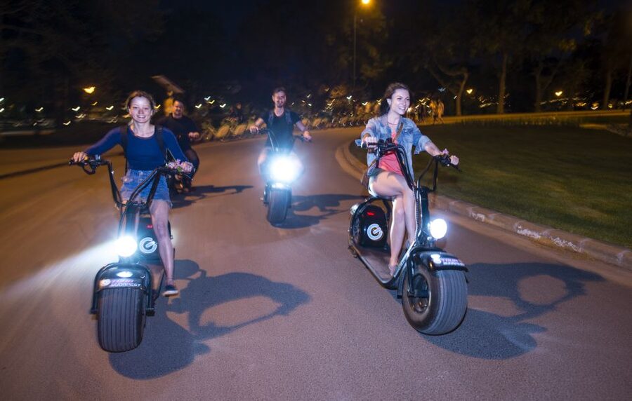 Budapest: Night Tour on MonsteRoller e-Scooter - Buda Castle and the main night views