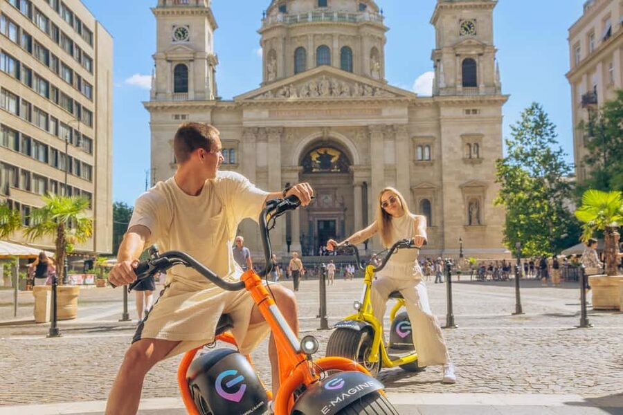 Budapest: Small-Group MonsteRoller E-Scooter Tours - Margaret Island and Gellért Hill