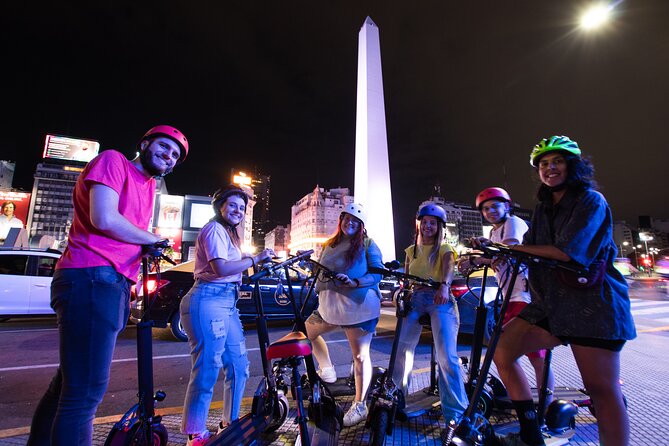Buenos Aires Night Tour on Electric Scooter - Luna Park and a vanished golden age