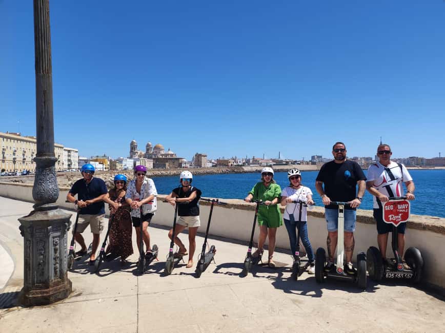 Cadiz: 1.45H Guided Segway/eScooters/EBikes for Big Groups - Is $53 good value for 87 minutes?