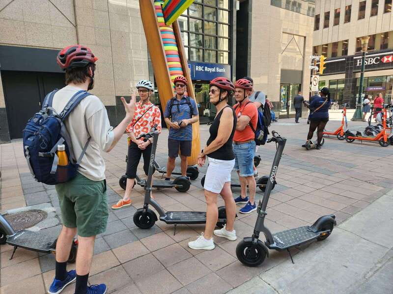 Calgary: E-Scooter City Highlights Tour - Stephen Avenue: Calgarys downtown introduction