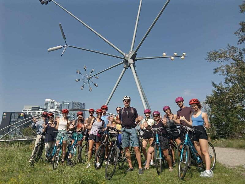 Calgary: E-Scooter City Highlights Tour - The two unnamed route sections