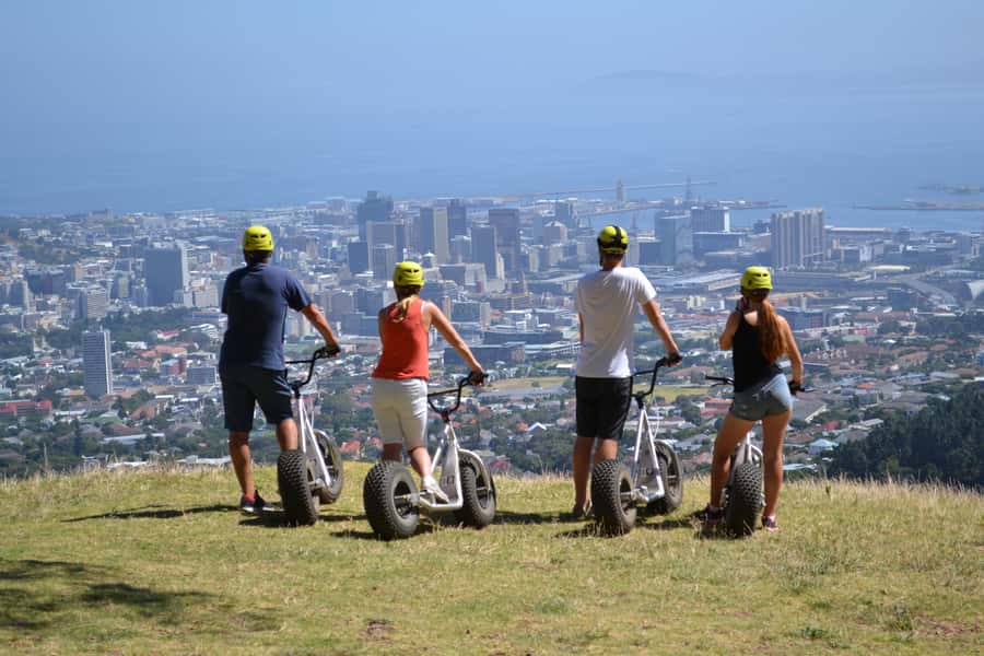 Cape Town: Table Mountain Gravity Scooter Tour - The first run from Signal Hill to Bo-Kaap