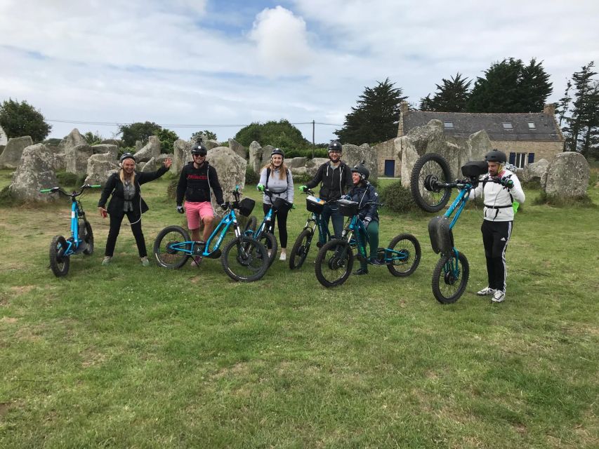 Carnac: Unusual rides on all-terrain electric scooters - Through the woods, fields, and marshes