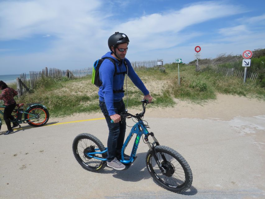 Carnac: Unusual rides on all-terrain electric scooters - Kerouriec Beach and the first sea views