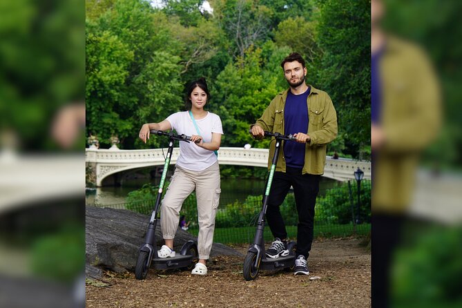 Central Park E-Scooter Rentals - Starting at 117 W 58th Street