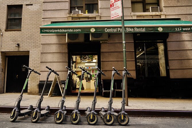 Central Park E-Scooter Rentals - Timing, booking, and cancellation