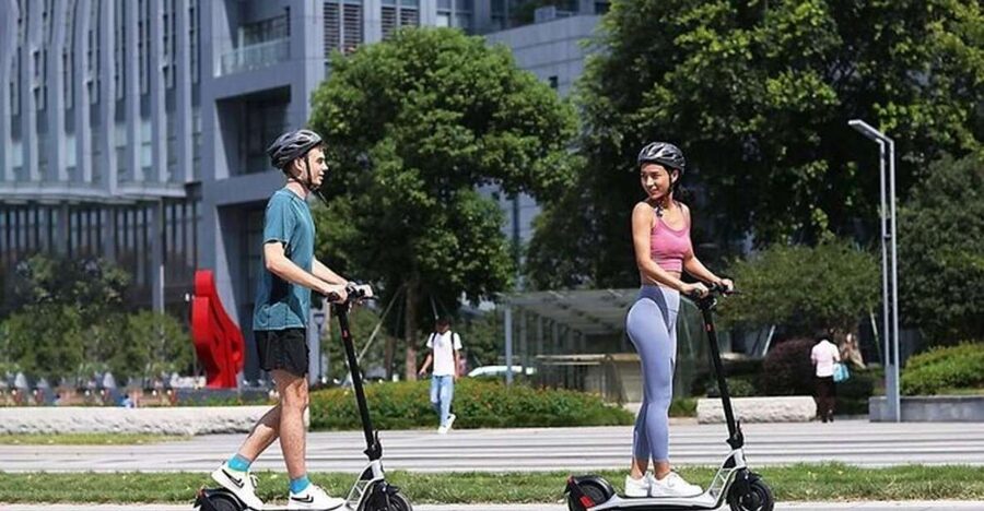 Central Park Electric Scooter Rental - Picking up near Columbus Circle