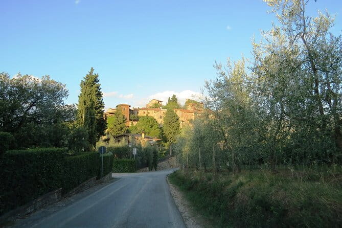 Chianti Hills: App‑Guided e‑Vespa Tour + Lunch in Greve - The Chiantigiana road and postcard Tuscany