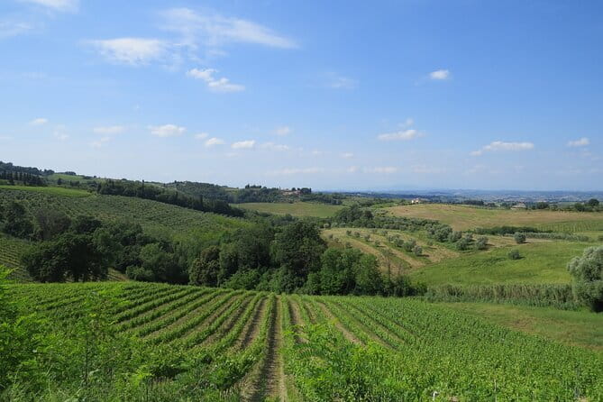 Chianti Hills: App‑Guided e‑Vespa Tour + Lunch in Greve - Montefioralle, a small medieval stop with time to spare