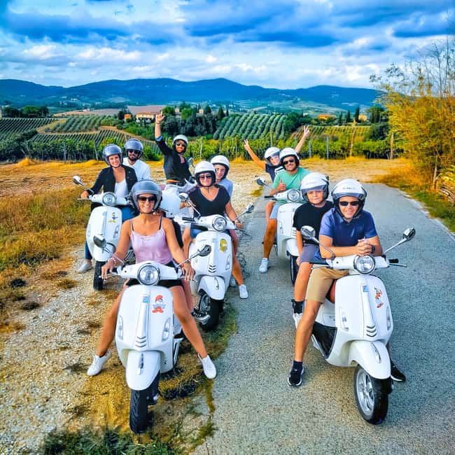 Chianti Tour by Vespa from Florence - Leaving Florence by classic Vespa