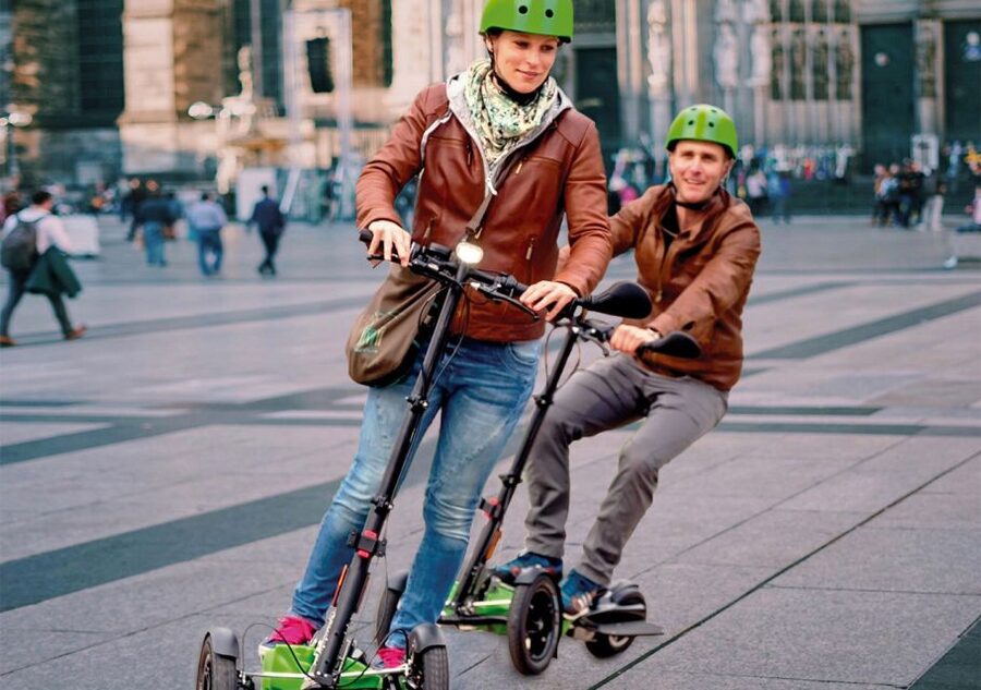 Cologne: Guided E-Scooter Tour - Crossing the Hohenzollern Bridge with cathedral views