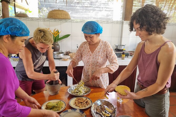 Cooking class & Vibrant Market by Scooter/Tuktuk (Half-Day) - Choosing ingredients with a local menu