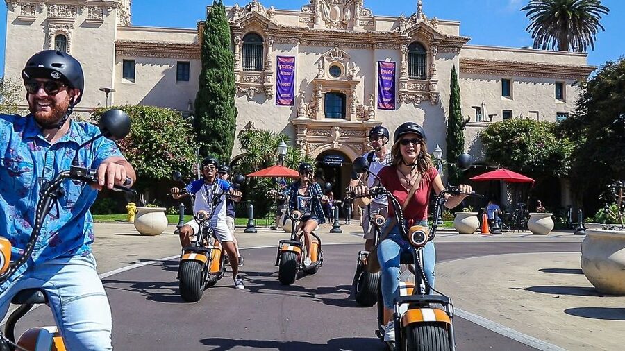 Coronado: GPS-Guided Scooter Tour & Round-Trip Ferry - Coronado Ferry Landing and the first island views