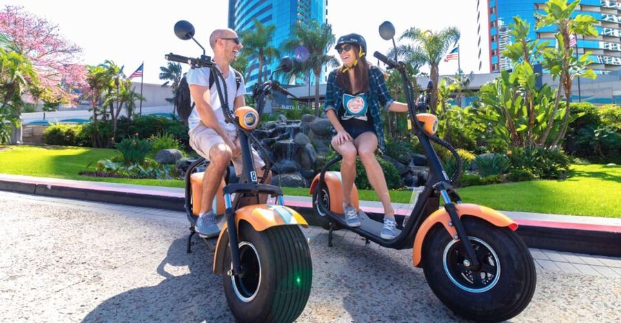 Coronado: GPS-Guided Scooter Tour & Round-Trip Ferry - A 15-minute ferry ride with a proper view