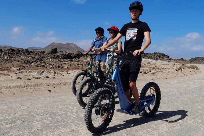 Corralejo E-trial Scooter Off Road Tour - Playa del Bajo de la Burra and the coastal finish