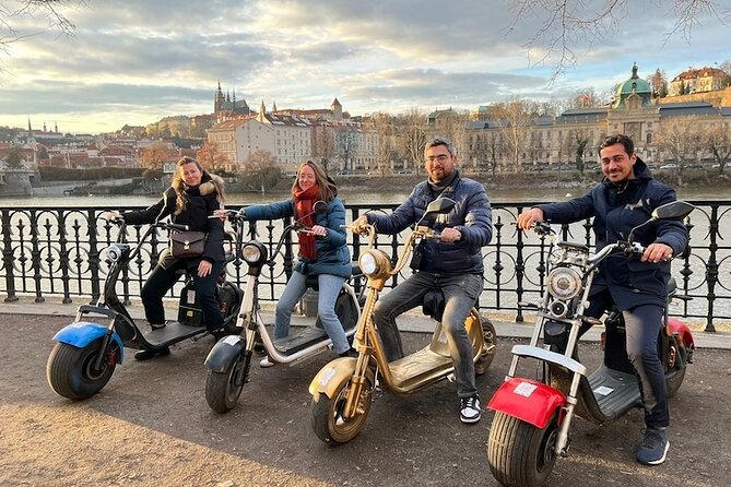 Create your own route on eScooter and enjoy Prague on wheels! - Lennon Wall, Charles Bridge, and Kampa