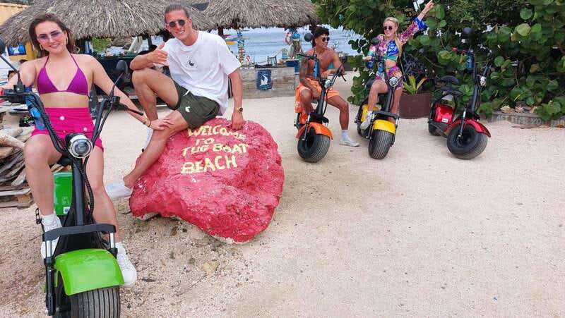 Curacao: Electric Scooter South-East Tour Adventure - The Quarantine House and a less obvious piece of history