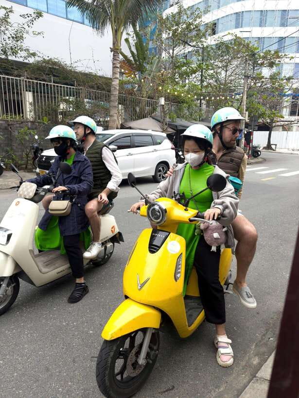 Da Nang City Eco Adventure Tour with Scooter - The scenic route to Linh Ứng Pagoda or Marble Mountains