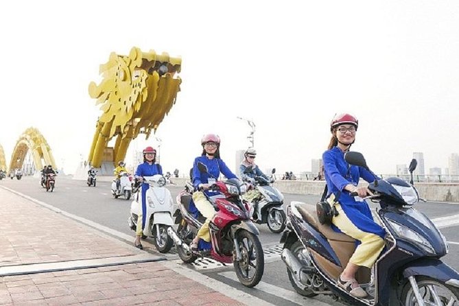 Da Nang City Tour Motorbike/Scooter & Sightseeing By Lady Rider - Dragon Bridge and the question of timing