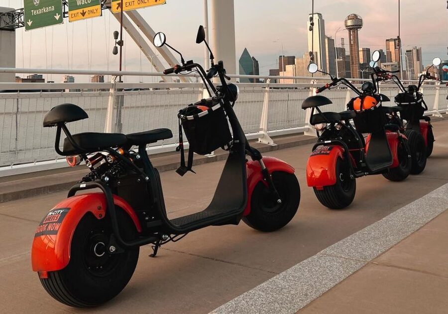 Dallas: Sunset Fat Tire E-Scooter Guided Tour - Key things to know before you book
