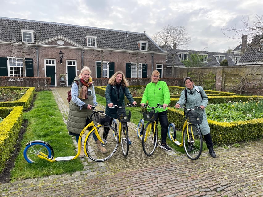 Delft - Step/scootertour in and around the city - Agnetapark, Jacques van Marken, and a social experiment
