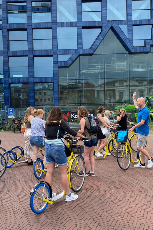 Delft - Step/scootertour in and around the city - Modern Delft gives the route a useful opening