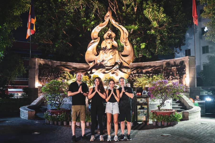 Discover Saigon Hidden Spots on Night Motorbike Adventure - The river view that opens the evening