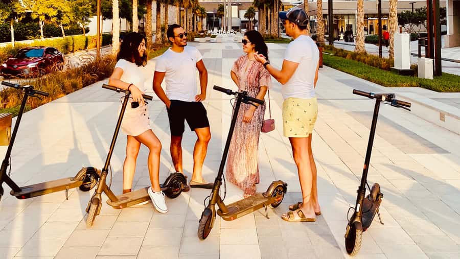 Dubai: E-Scooter Guided Tour of Marina, JBR & Bluewaters - Is $38 good value?