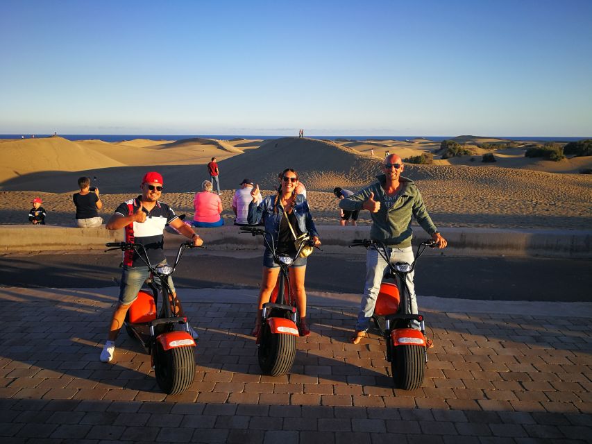 e-Scooter City Tour + Camel Ride inside Maspalomas Dunes - Practical tips before you go