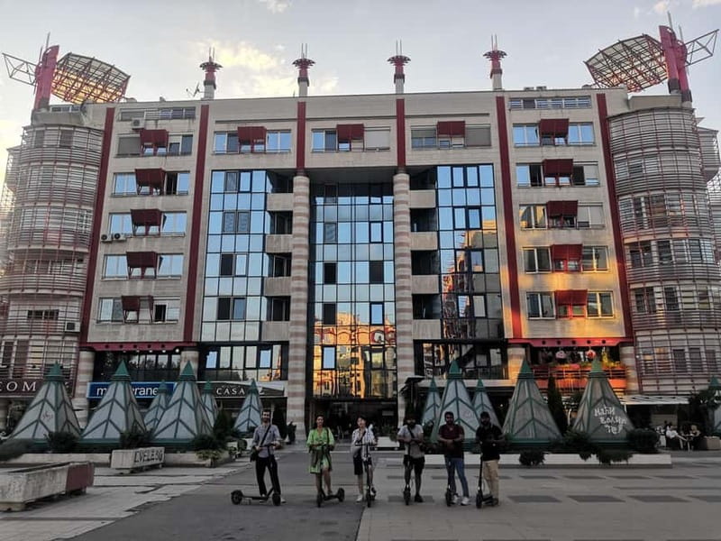 E Scooter Communist tour New Belgrade - The $47 price and what it includes