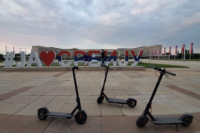E-Scooter Communist Yugoslavia Tour - Starting at Maršala Birjuzova 23