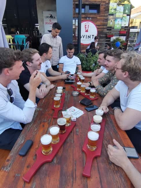 E Scooter Craft Beer and Breweries tour - Starting at Maršala Birjuzova 23