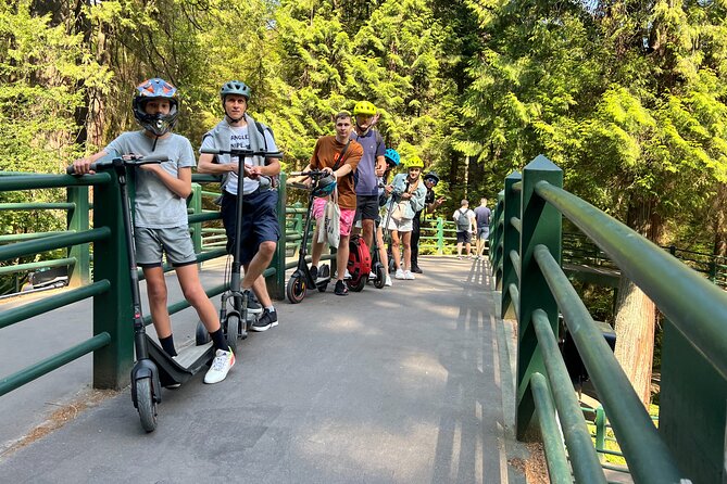 E-scooter & EUC guided tour to the secret spots in Vancouver - Granville Island: an hour to eat and wander